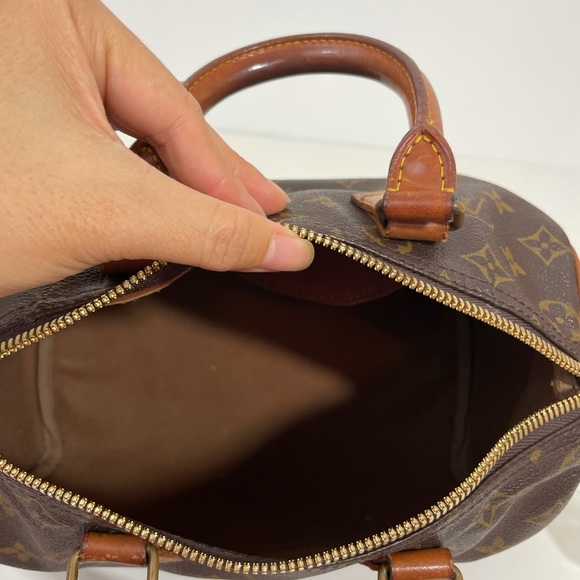 🎁Louis Vuitton🎁Speedy 25 Brown Monogram Canvas Tote. Firm price 👌 - Picture 13 of 14